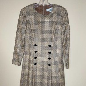 carolina herrera print a-line dress